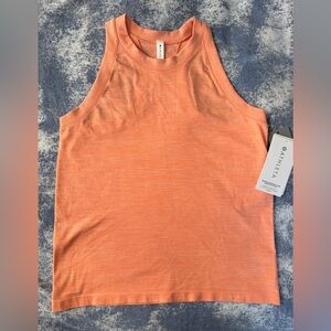 NWT Athleta Renew Racerback Women's Tank Top - Peach/Coral